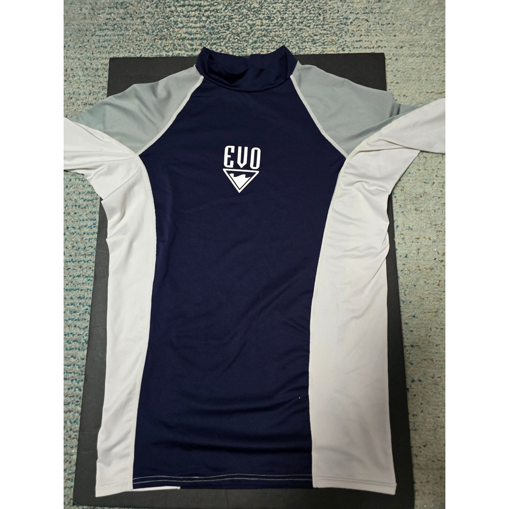 EVO rash guard, measures as a L/XL, surfs up dude, what a deal PRICED LOW TO GO